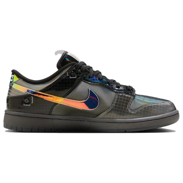 Nike Dunk Low "Hyperflat" Black and Multi-Color