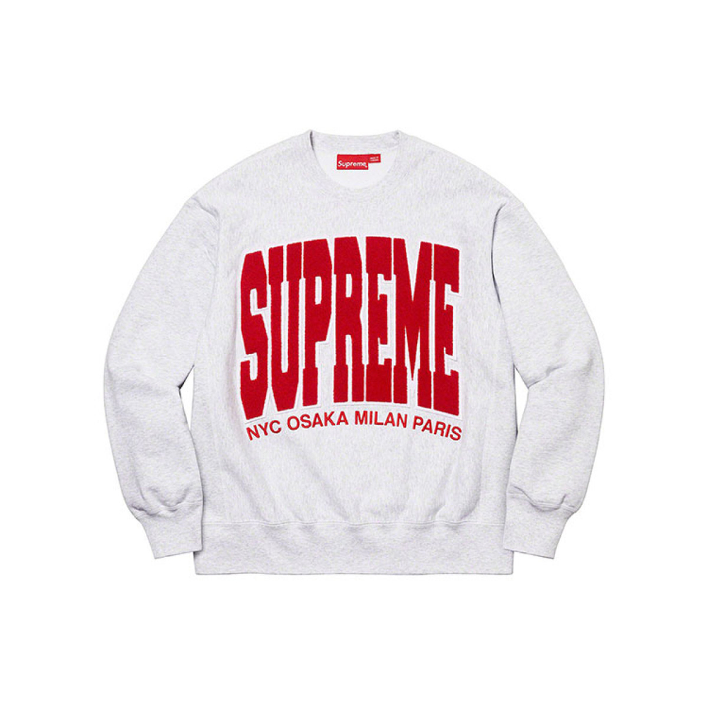 Supreme FW21 Week 1 Cities Arc Crewneck Logo