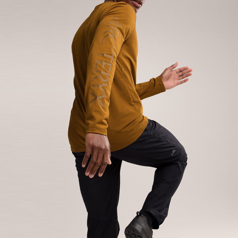 Arcteryx Captive Arc'Word Shirt Ls Men'S Logo T