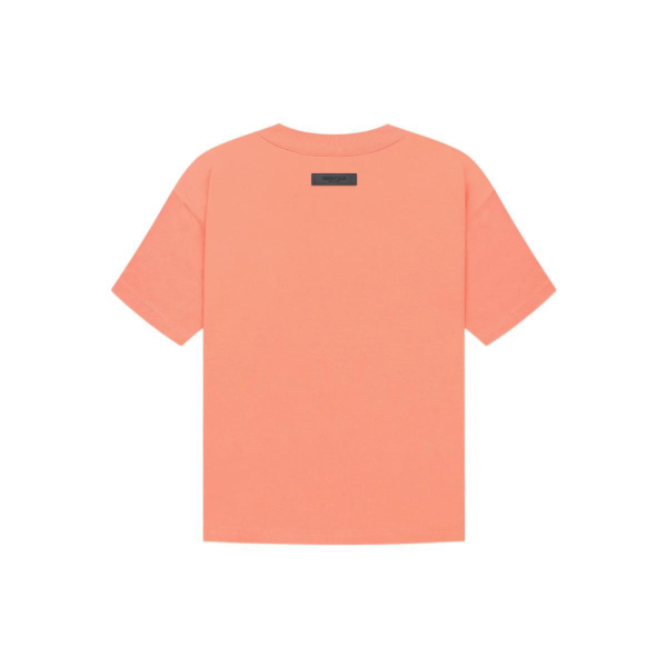Fear of God Essentials FW22 Ss Tee Coral Logo T