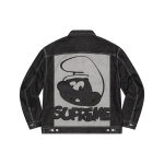 Supreme FW20 Week 1 Supreme/Smurfs Denim Trucker Jacket