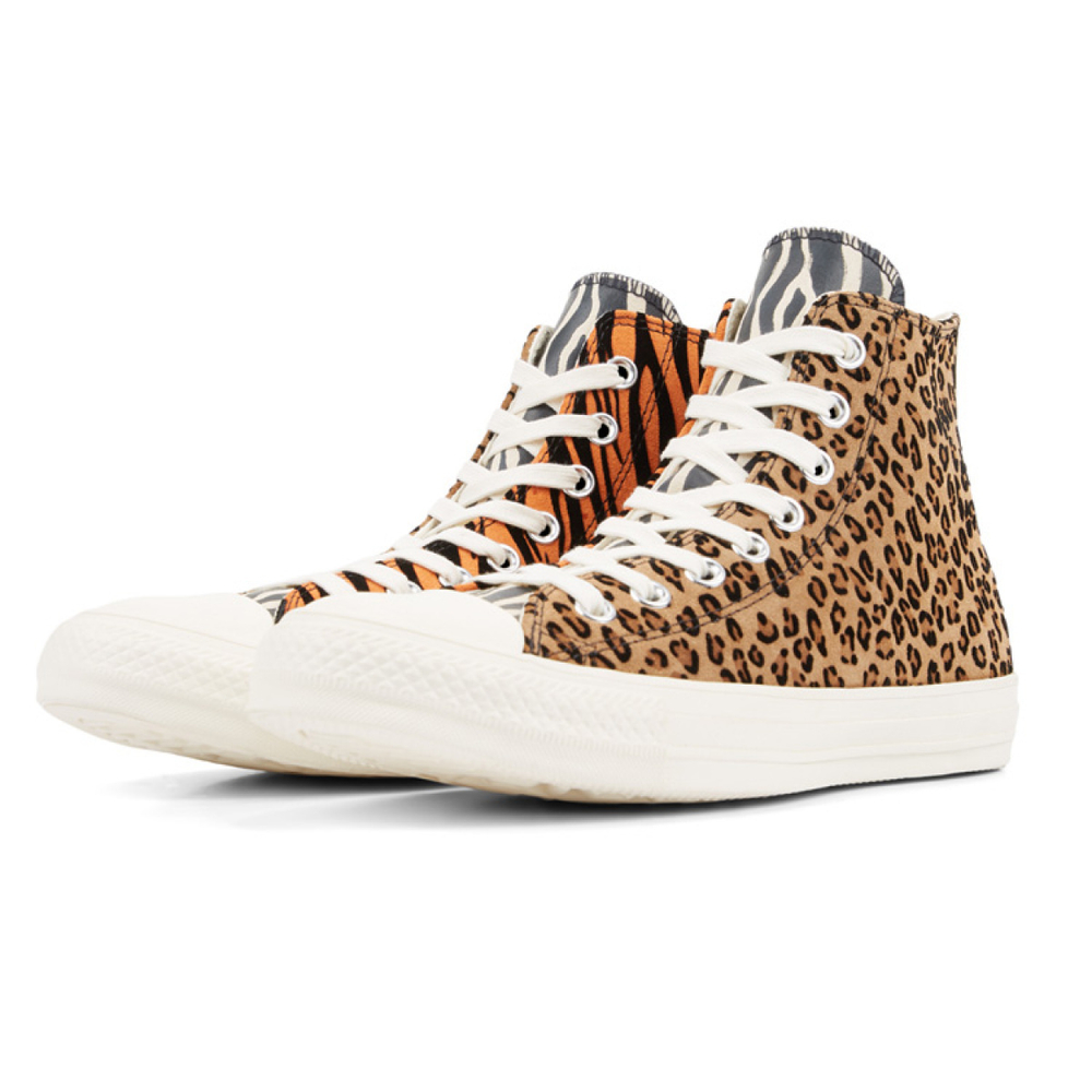 Converse Chuck Taylor All Star Animal Print Suede High Top