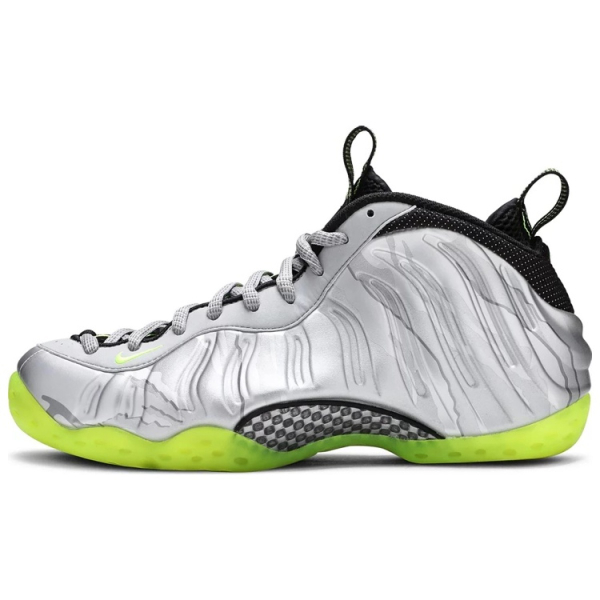 Nike Foamposite One Silver Volt Camo 3M