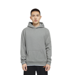 Fear of God Essentials SS21 Pullover Hoodie Dark Heather Oatmeal Logo