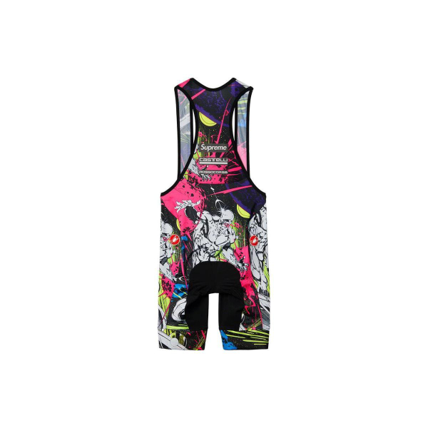 Supreme SS22 Week 14 x Castelli Silver Surfer Cycling Bib Short