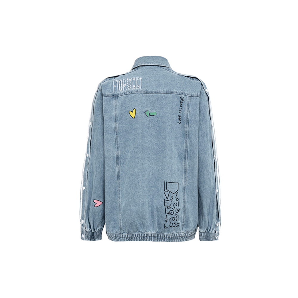 Adidas originals x FIORUCCI Denim Jacket