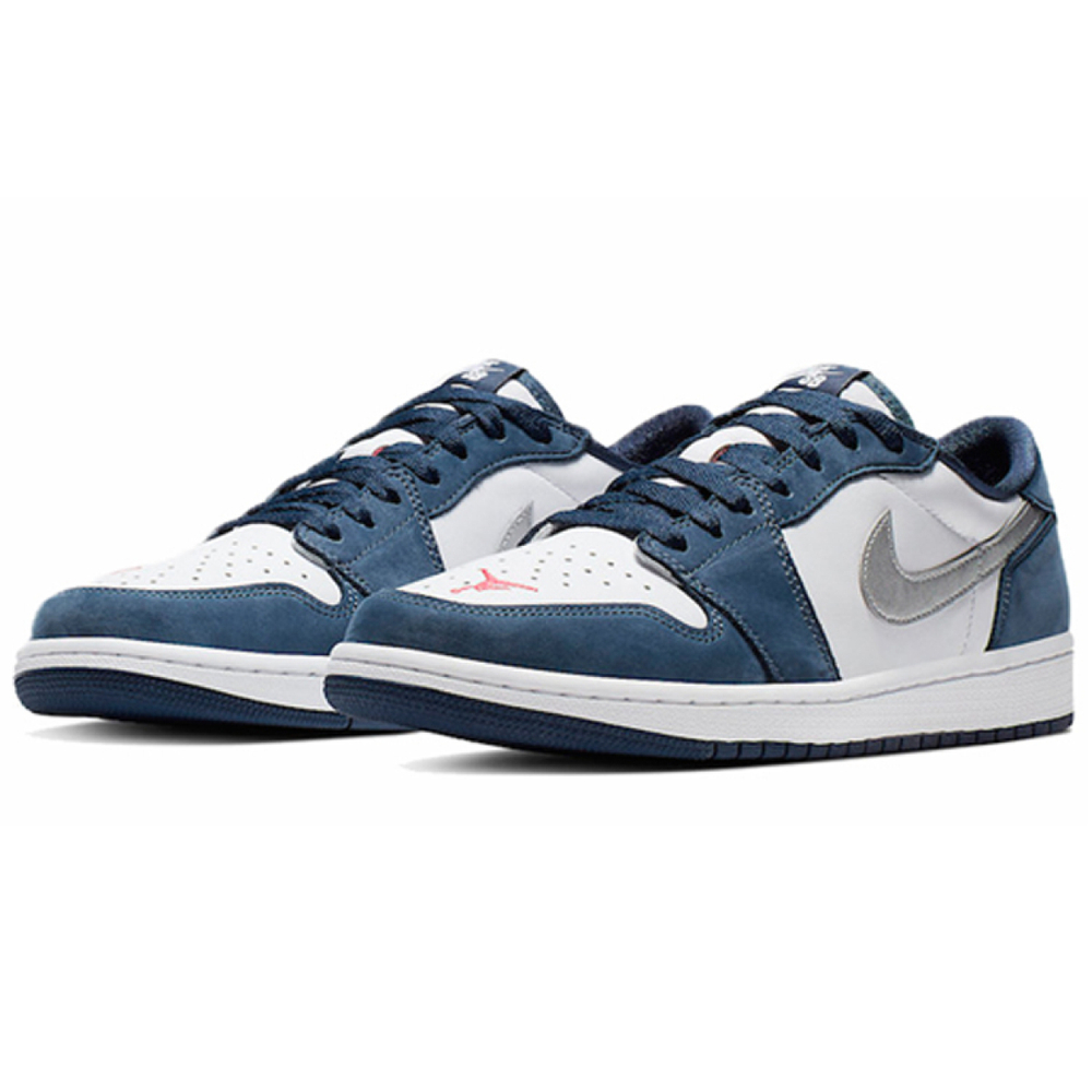 Jordan Air Jordan 1 Sb Low Midnight Navy PU
