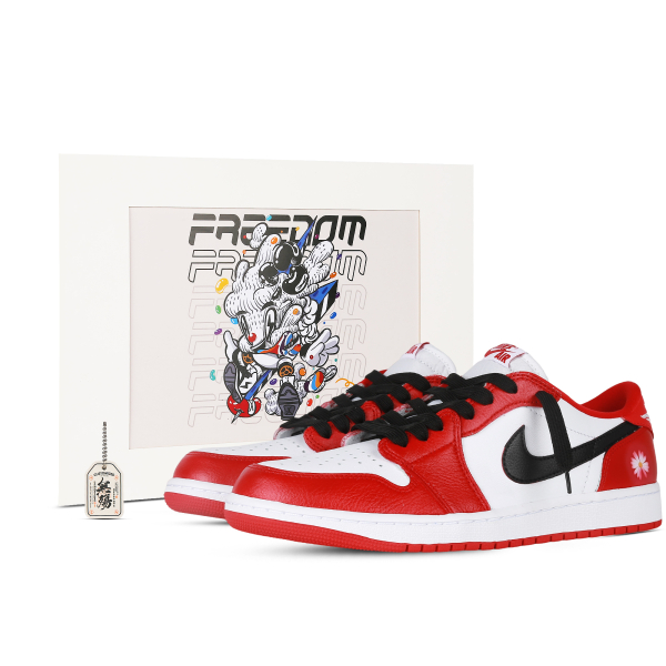 【 】 Jordan Air Jordan 1 LOW OG "Red Flower"