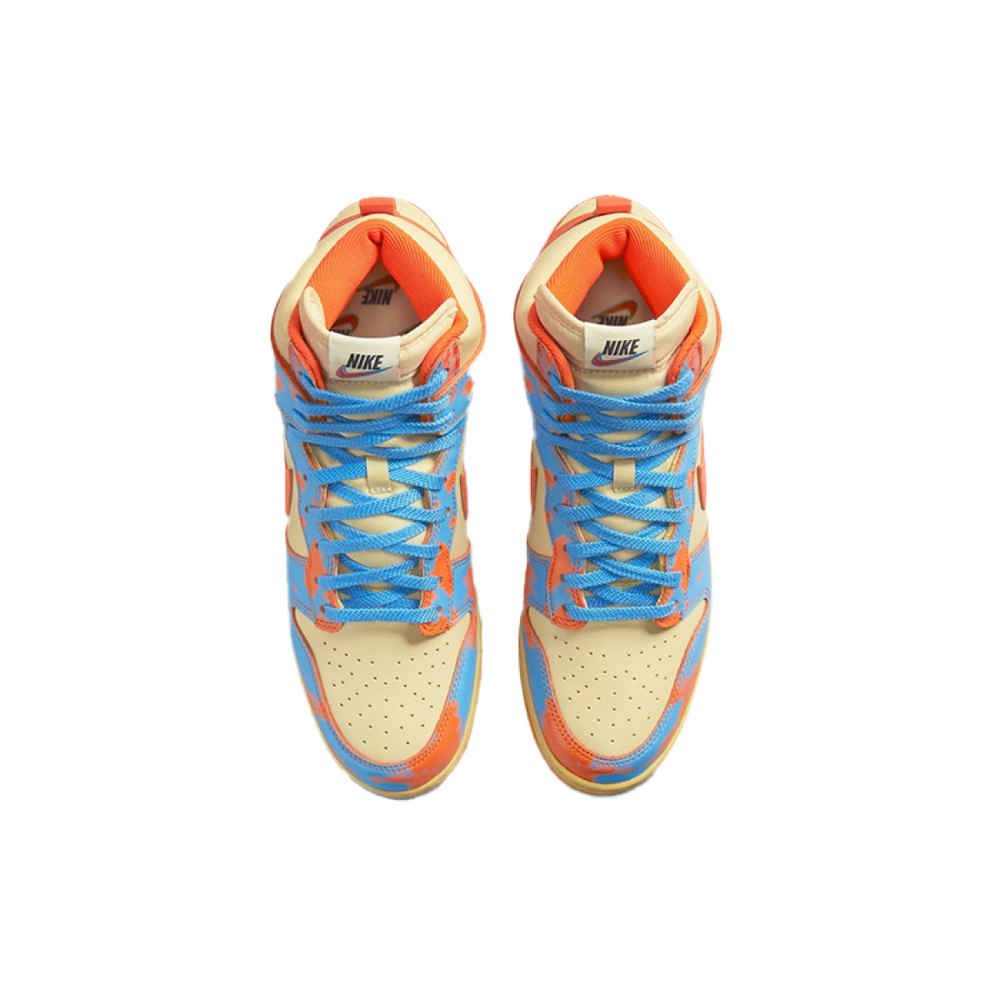 Nike Dunk High 1985 SP "Orange Acid Wash"