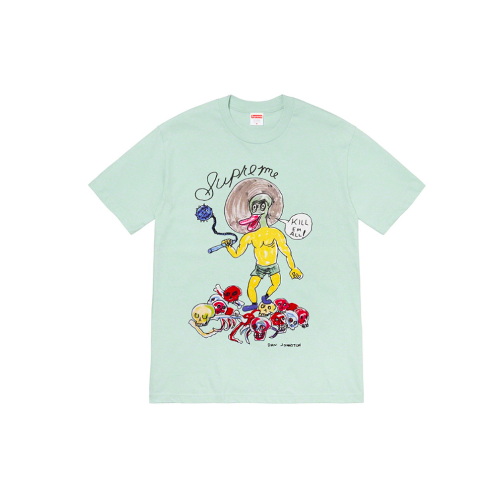 Supreme Week 12 x Daniel Johnston Kill Em All Tee T