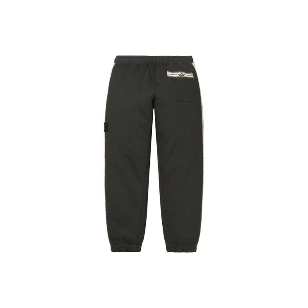 Supreme SS22 Week x STONE ISLAND Stripe Sweatpant