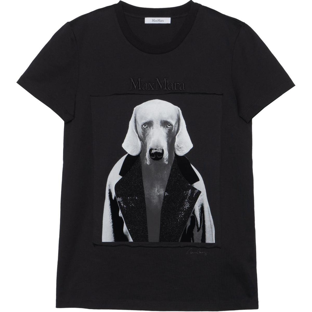 MaxMara Mmdog Logo T
