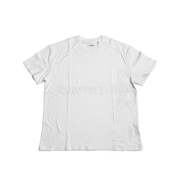 Fear of God Essentials FW19 Boxy Logo T-Shirt White Logo T