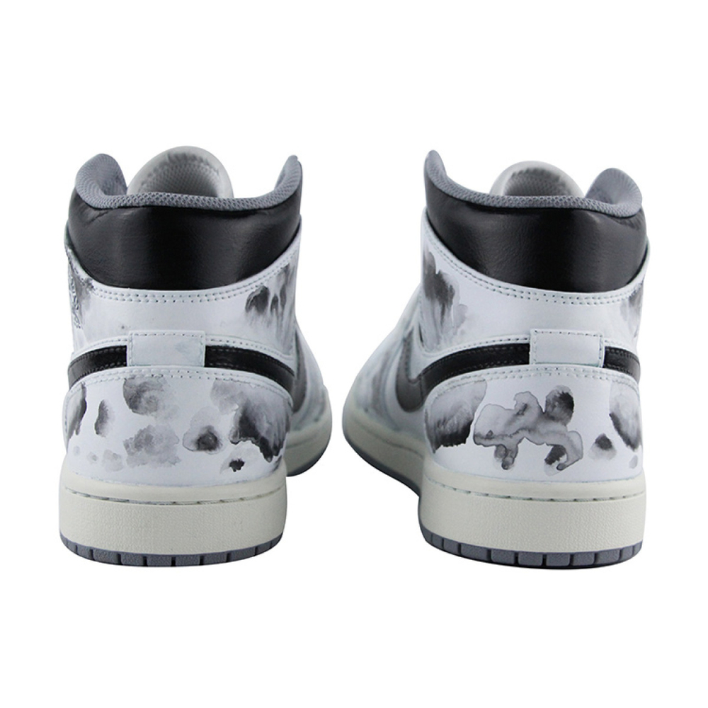 【 】 Jordan Air Jordan 1 Mid Vintage Grey