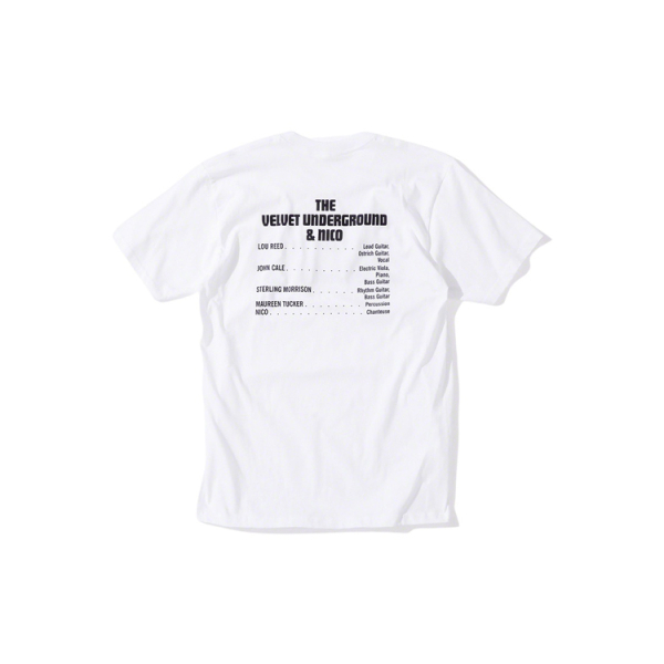Supreme Week 4 x The Velvet Underground Nico Tee T