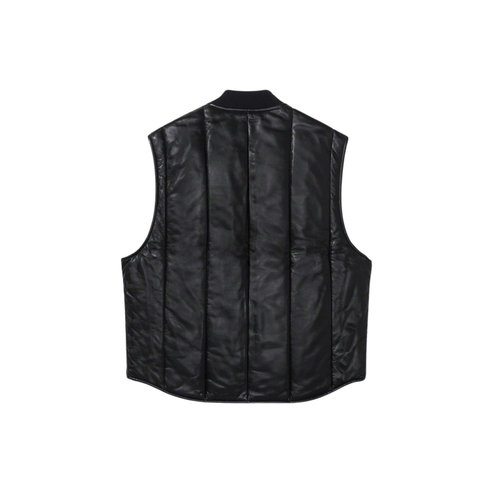 Supreme x Dickies FW23 WEEK9 LEATHER WORK VEST