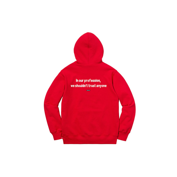 Supreme FW18 The Killer Hooded Sweatshirt Red