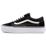 Vans Old Skool Platform Black White