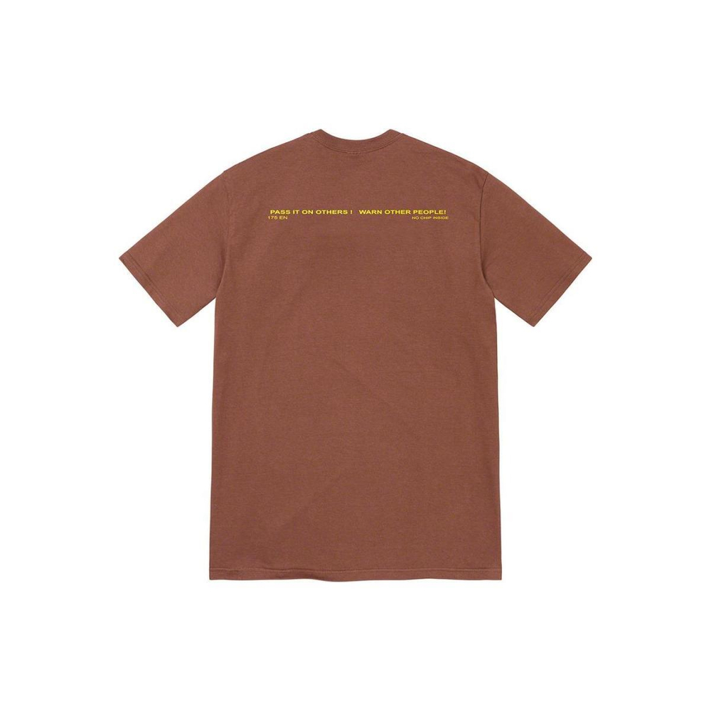Supreme FW22 Warning Tee T