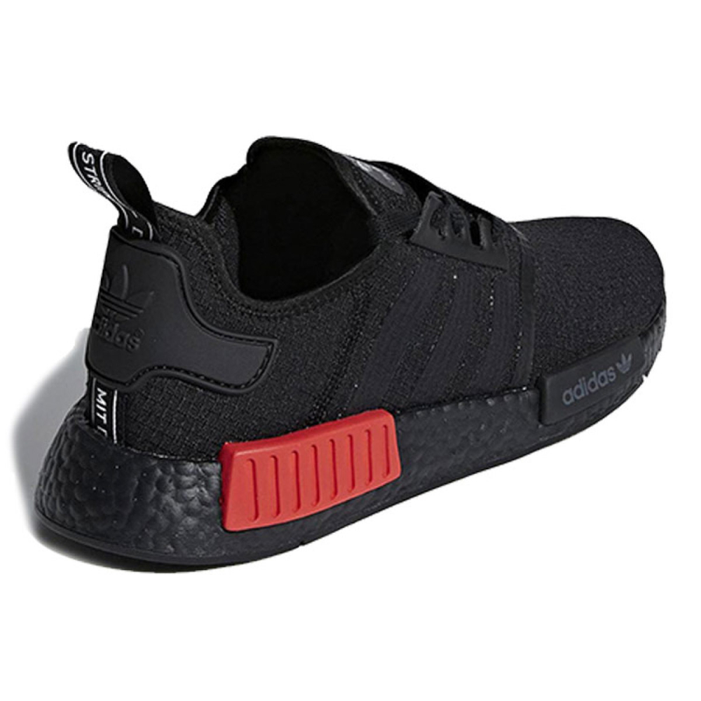 Adidas originals NMD_R1 Core Black Lush Red