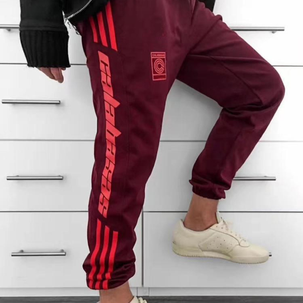 Adidas originals Yeezy Calabasas Track Pants Maroon ·