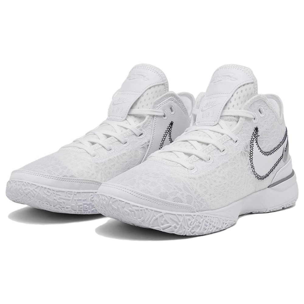 Nike LeBron NXXT Gen Zoom "White Metallic Silver"