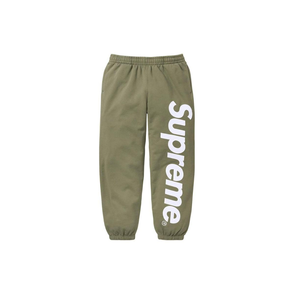 Supreme FW23 WEEK8 SATIN APPLIQUÉ SWEATPANT Logo