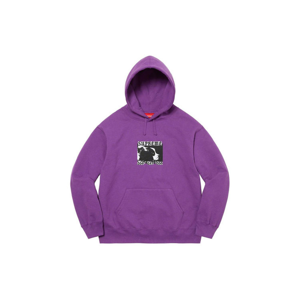 Supreme SS22 Week 5 Dog Eat Dog Hooded Sweatshirt