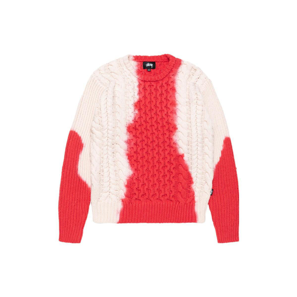 Stussy FW23 TIE DYE FISHERMAN SWEATER