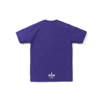 A BATHING APE Bape avy Metal Tee purple T