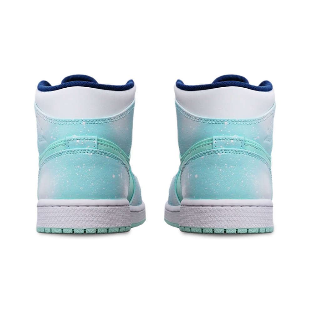 【 】 Jordan Air Jordan 1 Mid "Blue Mint" GS