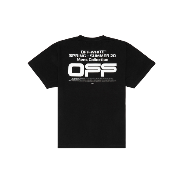 OFF-WHITE Wavy Line White T-Shirt T