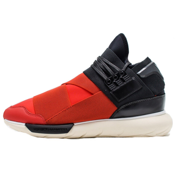 Y-3 Qasa High Red Black