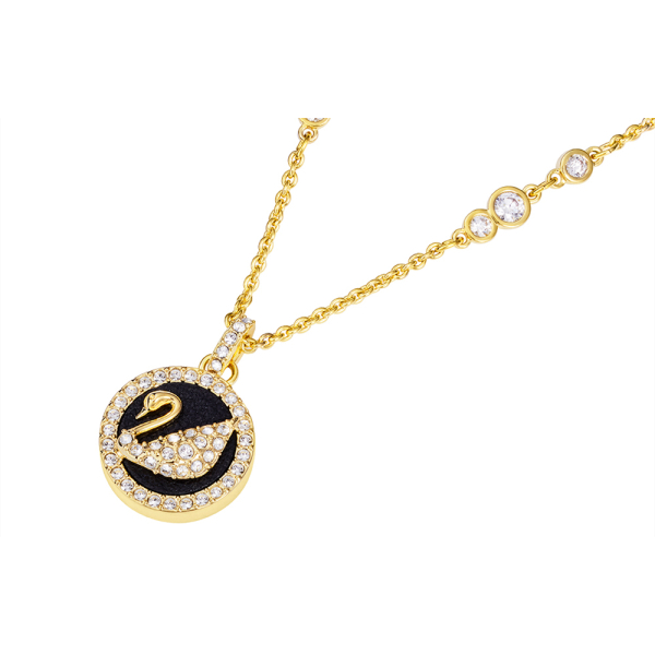 Swarovski Leather Swan