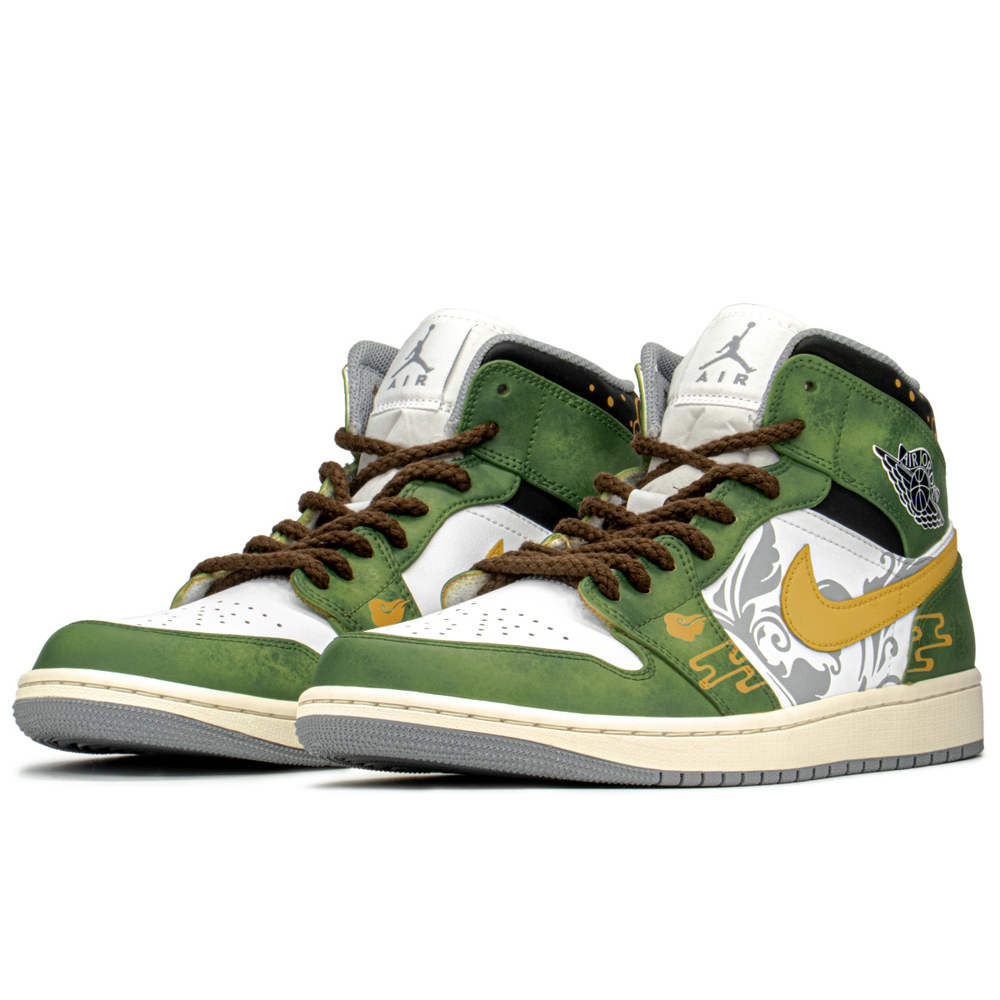 【 】 Jordan Air Jordan 1 Mid FZBB CNY