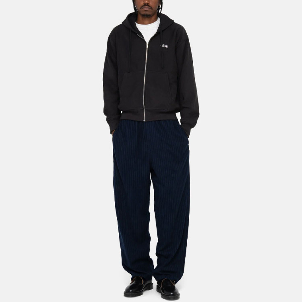 Stussy Stock Logo Zip Hoodie