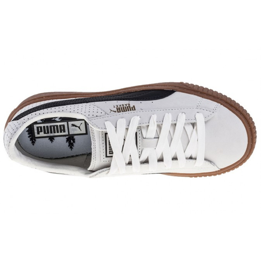 PUMA Basket Platform Perf Gum