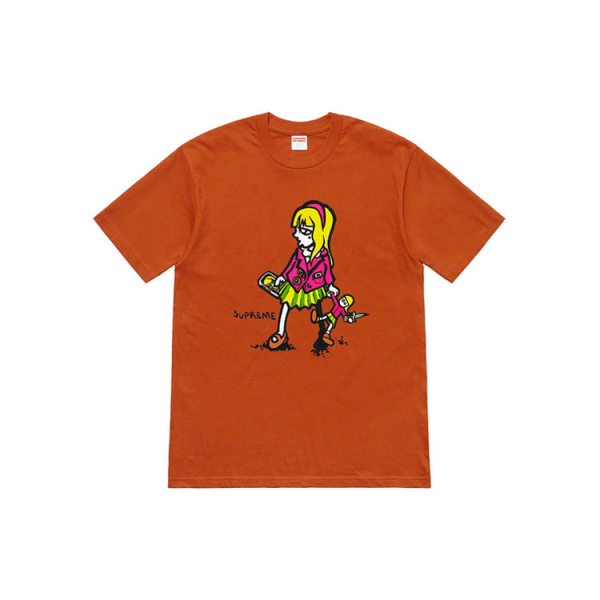Supreme SS19 Suzie Switchblade Tee Rust T