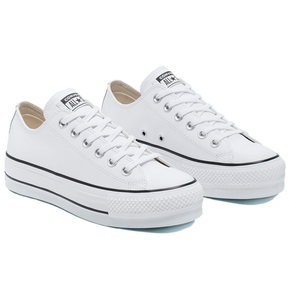 Converse Chuck Taylor All Star Leather Platform Low Top