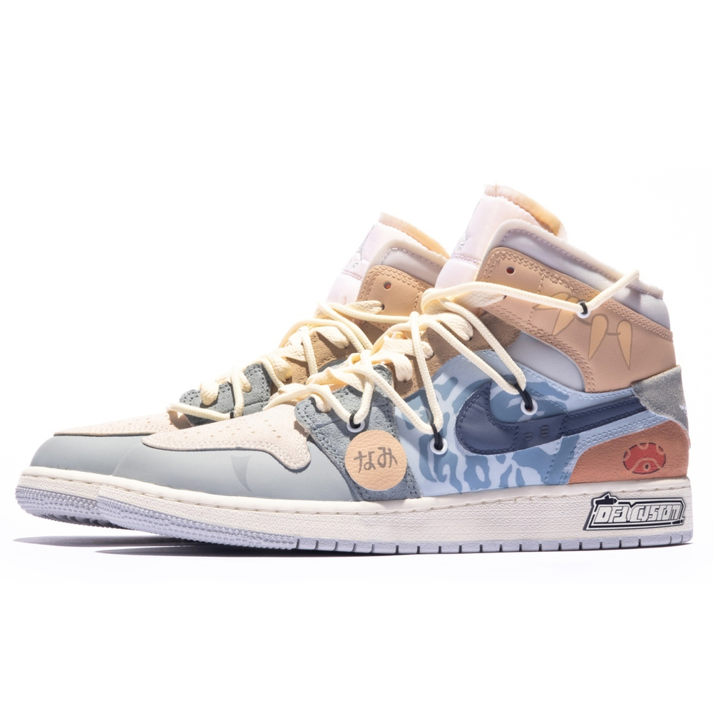 【 】 Jordan Air Jordan 1 Mid SE Craft GS
