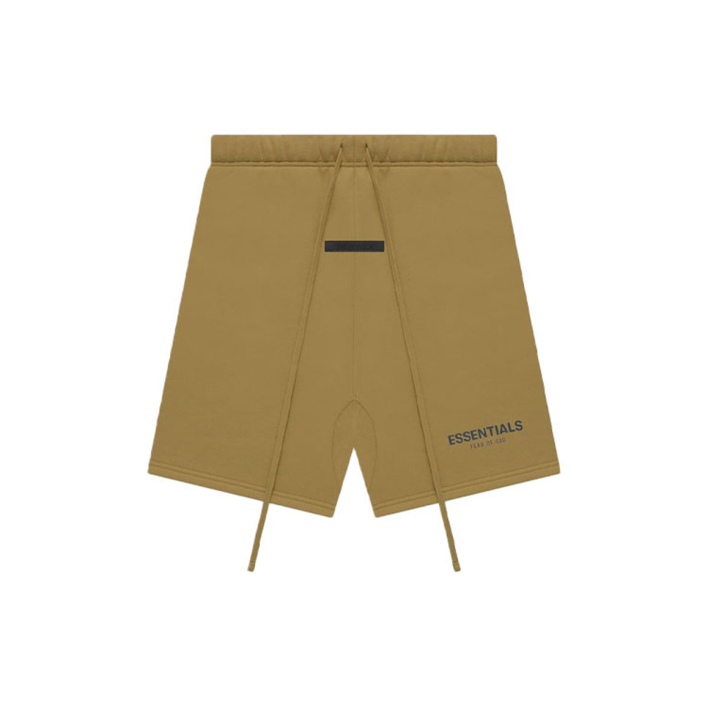 Fear of God Essentials FW21 Sweatshort Amber Logo