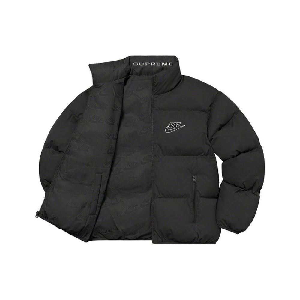 Supreme SS21 Week 3 x Nike Reversible Puffy Jacket SS21 Nike Logo