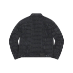 Supreme Week 10 Frayed Logos Denim Trucker Jacket Logo