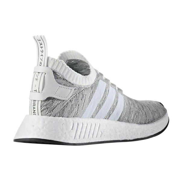 Adidas originals NMD_R1 Primeknit White Black