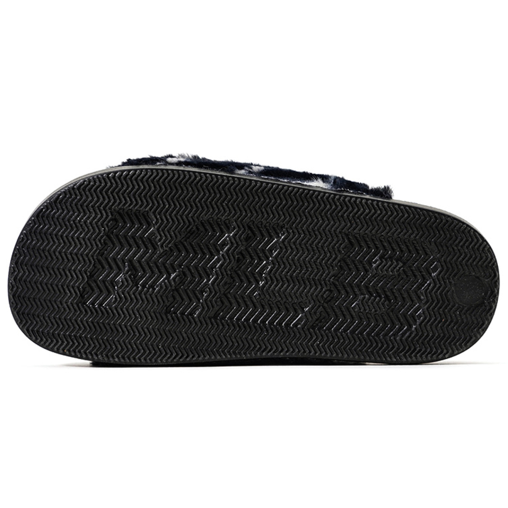 MLB Slipper Chunky Mound Fur Monogram