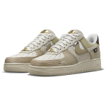 Nike Air Force 1 tan bling