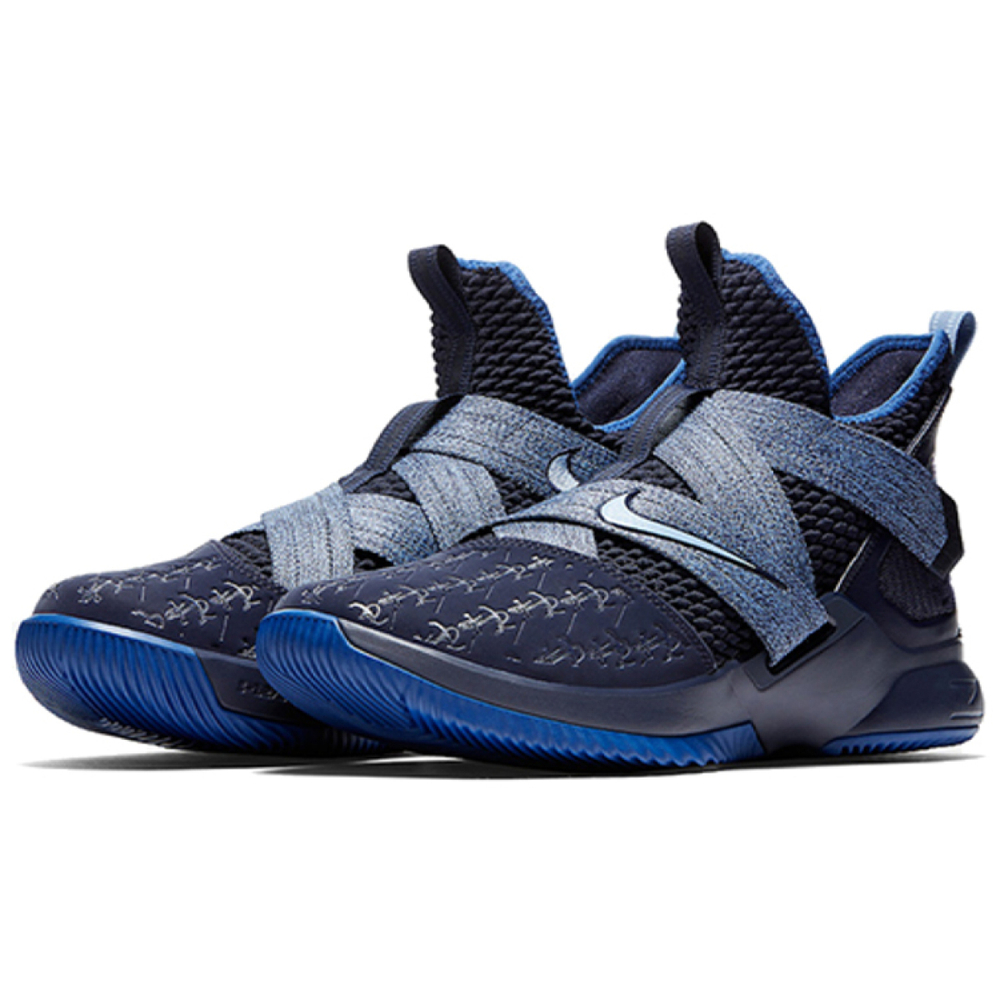 Nike zoom soldier 12 LeBron "Blackened Blue"