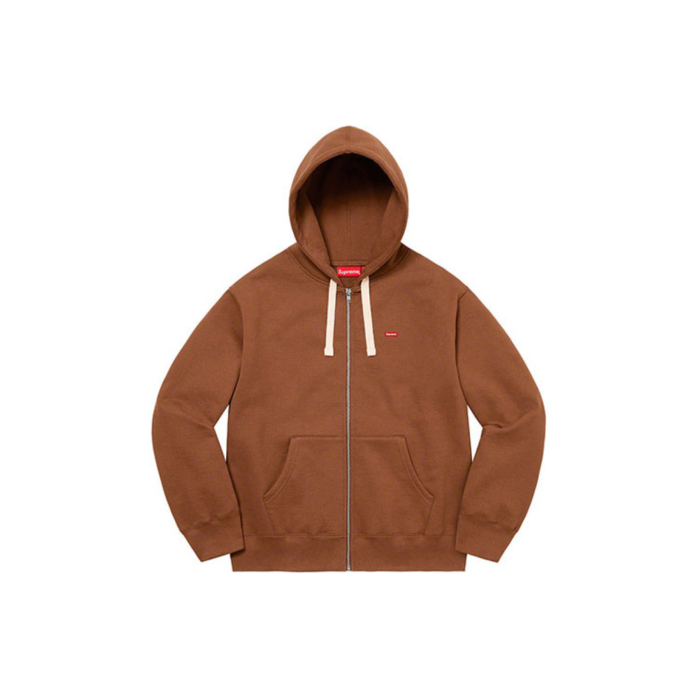Supreme FW22 Week 16 Small Box Drawcord Zip Up Hooded Sweatshirt Logo