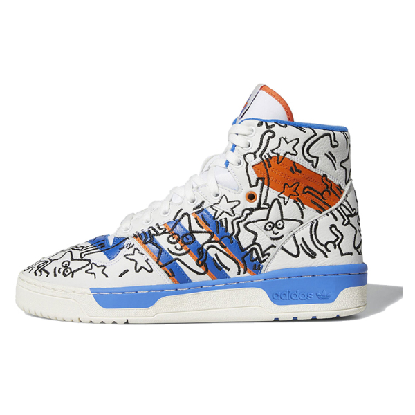 · /Keith Haring x adidas originals Rivalry Hix