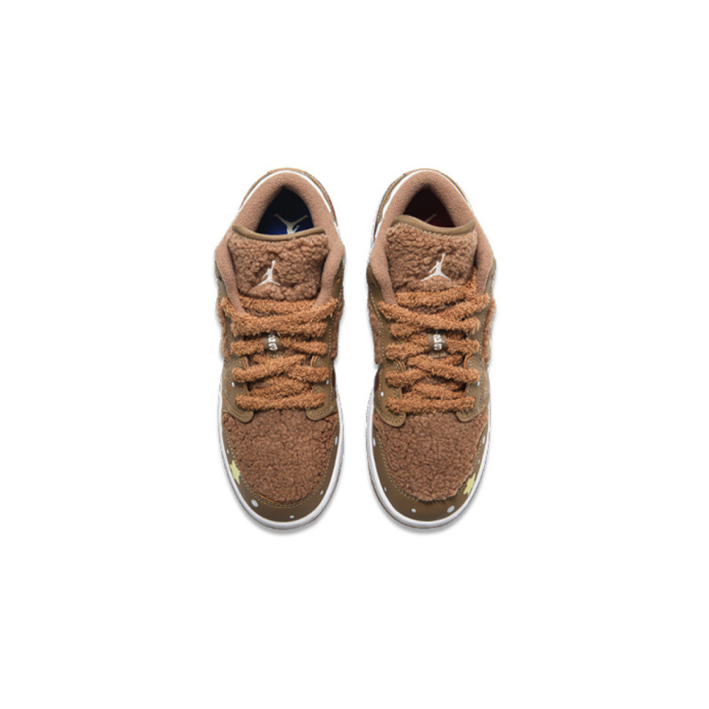 【 】 Jordan Air Jordan 1 Low Utility"Teddy Bear" GS